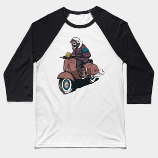 The Scooter Rider Baseball T-Shirt